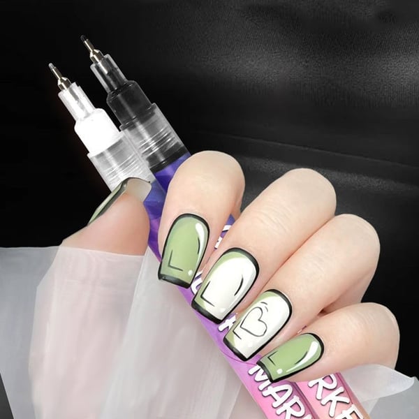 Saker® Nail Doodle Pen for DIY Nail Art