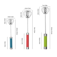 Fouet semi-automatique en acier inoxydable