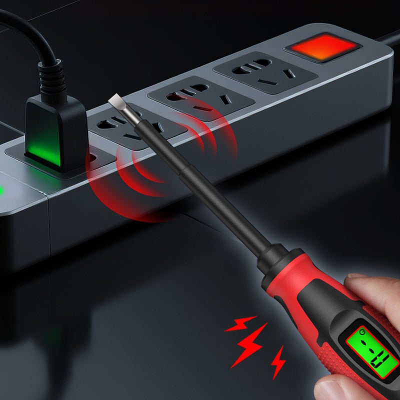 Multifunctional Screwdriver with Voltage Tester