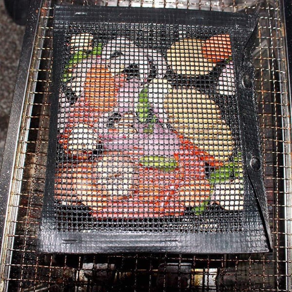 Återanvändbara klibbfria BBQ mesh grill påsar