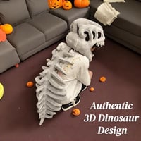 Dinosaur Skeleton Plush Headgear