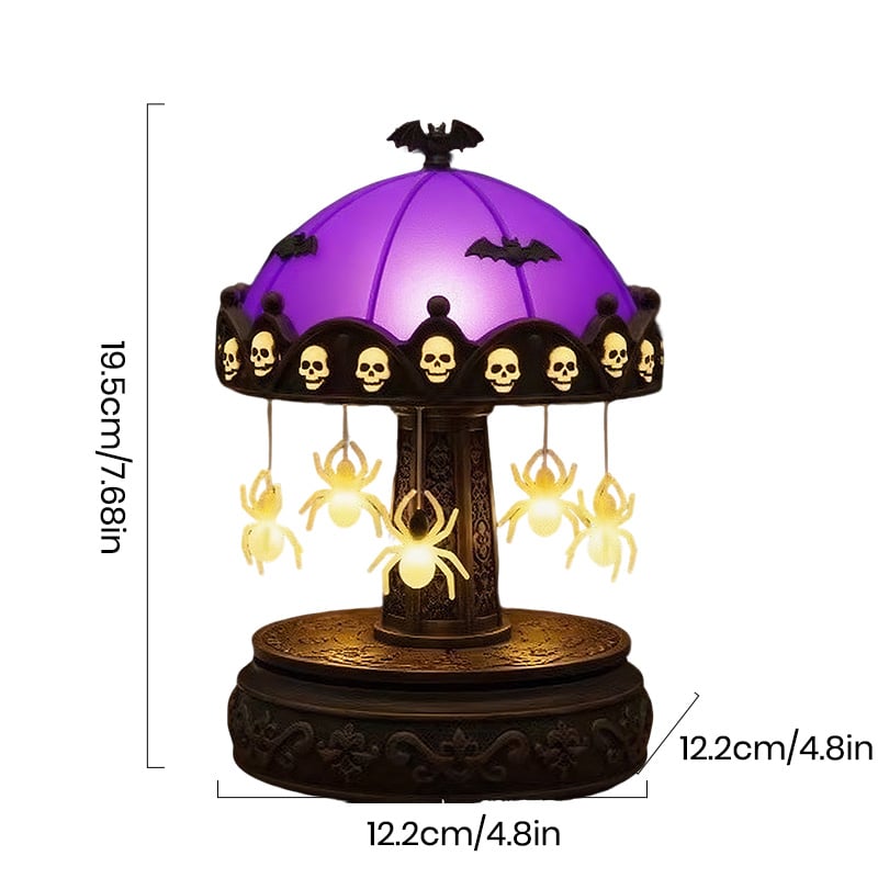 🔥🔥🔥🎃🎃🎃Limitiertes Halloween Rotierendes Geister-Nachtlicht