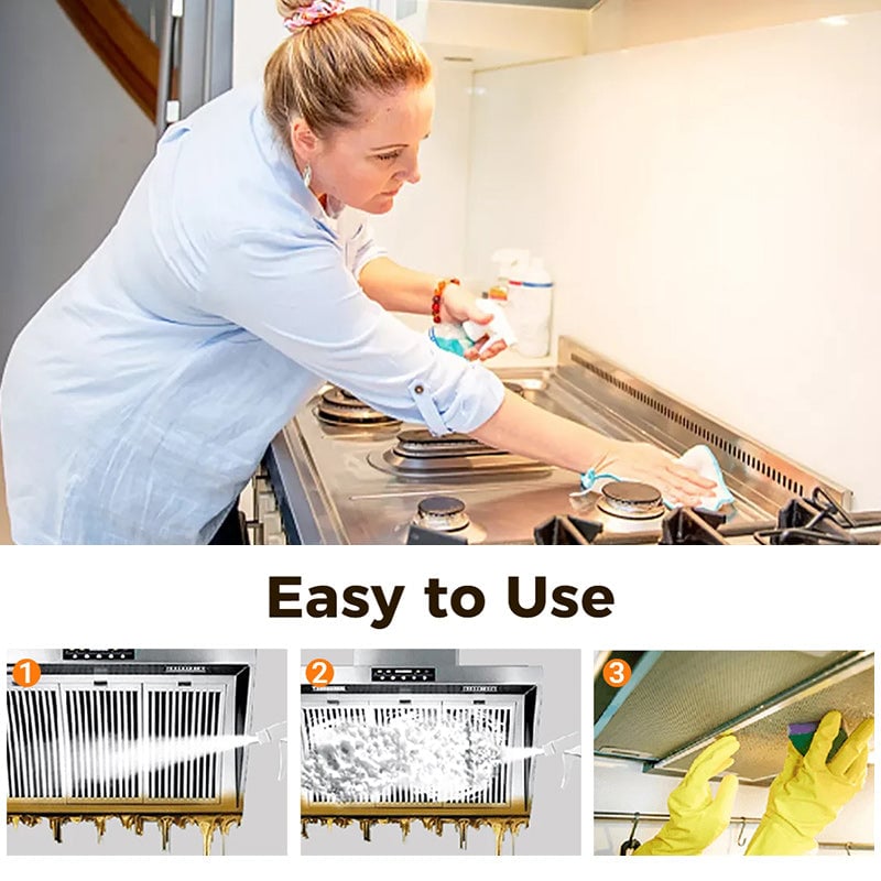 Kitchen foam cleaner