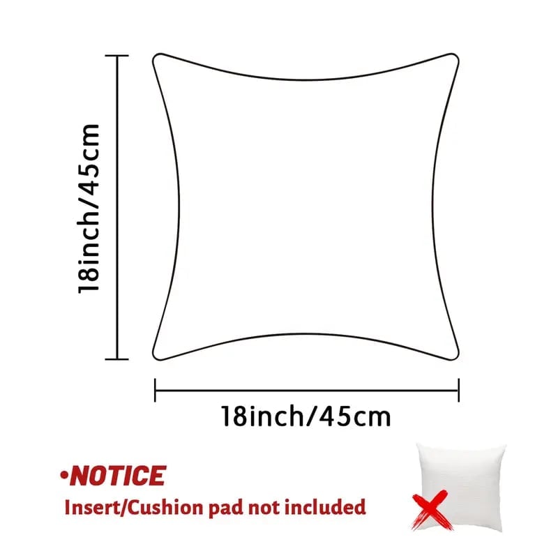 Christmas Linen Cushion Pillowcase