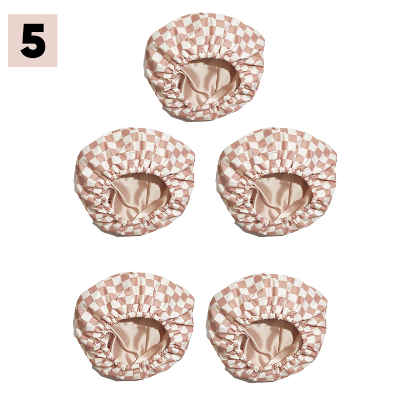 Satin Lined Luxury Shower Cap