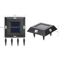 Padlamp voor buiten op zonne-energie