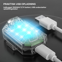 UPSELL Trådløst LED-blinklys med høj lysstyrke