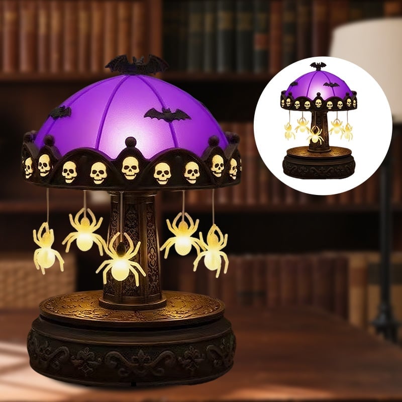 Halloween Ghost Carousel Night Light