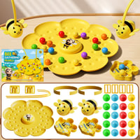 Colorful Multifunctional Magnetic Bee Toy
