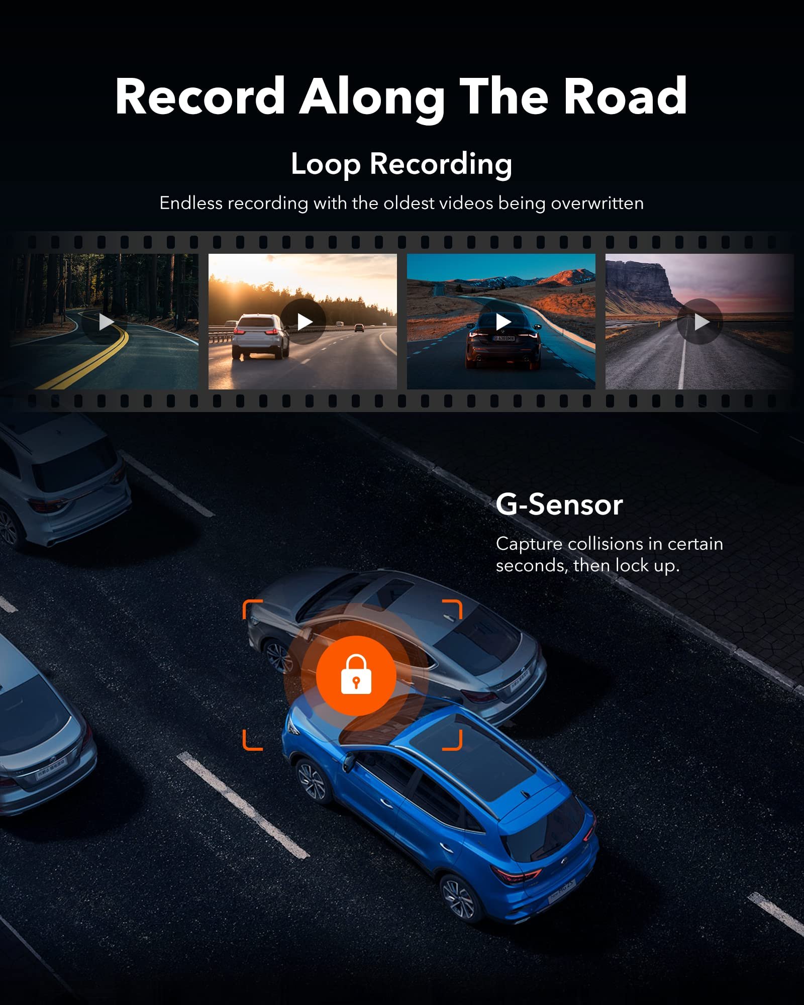 Sakerplus Rear View Mirror Camera