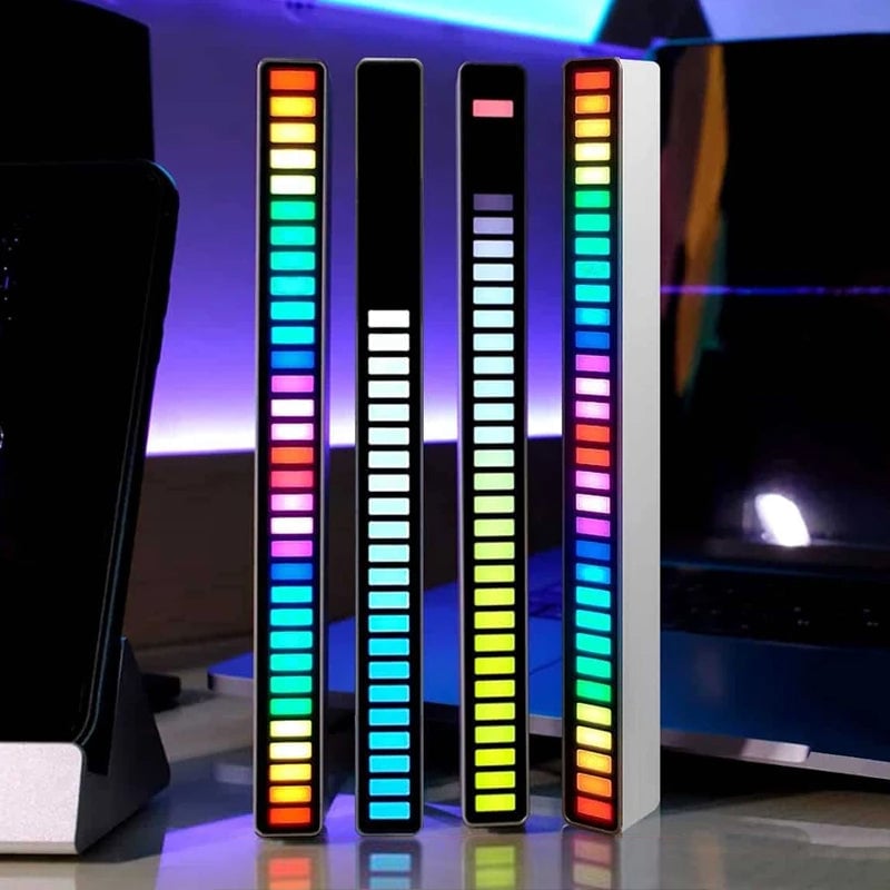 RGB auto oogverblindend geluid gecontroleerd led-licht