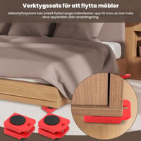 Lyftverktygssats för möbler