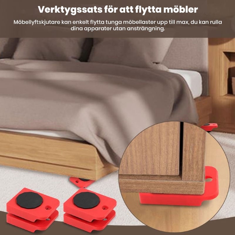 Lyftverktygssats för möbler