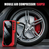 3-in-1 Emergency Jump Starter & Compressor System