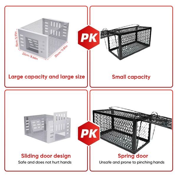 Stainless Steel Automatic Mousetrap