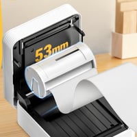 Bluetooth Tragbarer Aufkleberdrucker