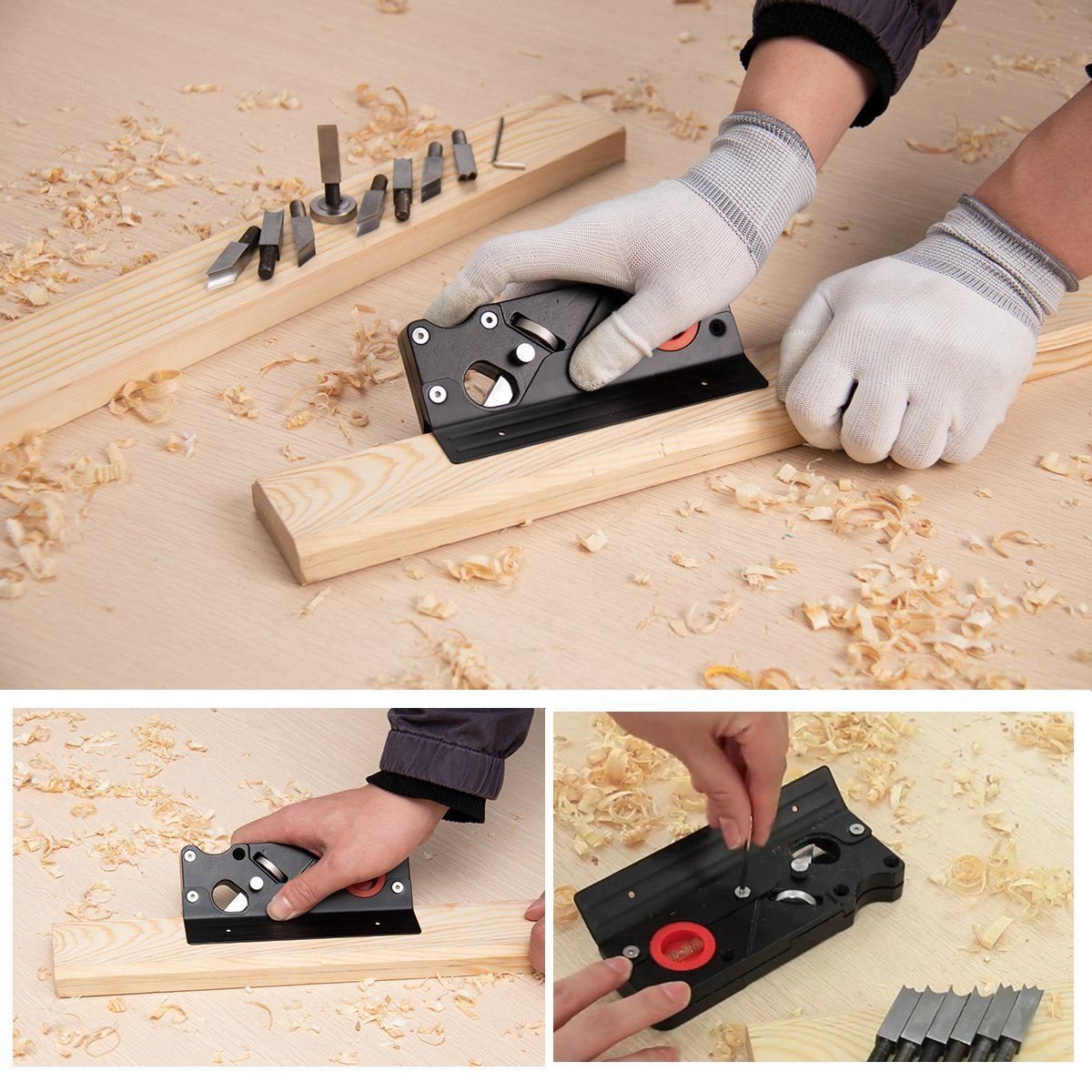 Saker Woodworking Planer Set