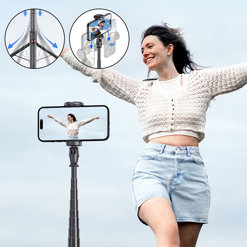 Magnetic Selfie Tripod