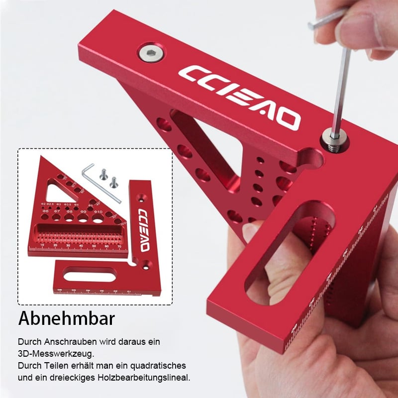 📐 3D-Multi-Winkel-Messlineal