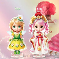 Magnetic Princess Dress-Up Stickers