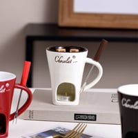 Multi-Functional Ceramic Fondue Mug