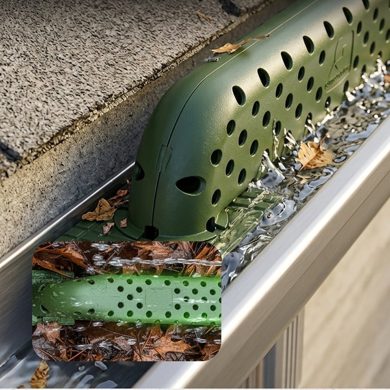 Roof Gutter Anti-Clog Drainage Protector