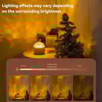 Aurora water ripple atmosphere light