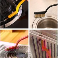 Mini set di spazzole metalliche