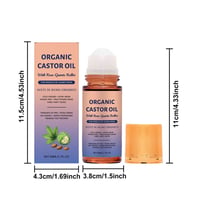 Organic Golden Castor Oil Roll-On with Rose Quartz