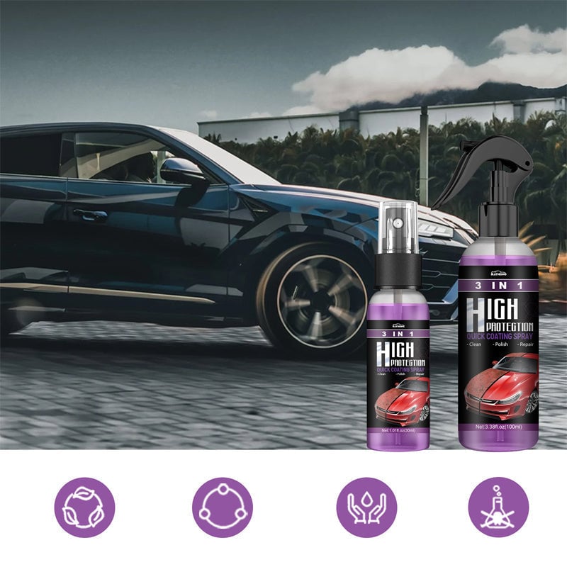 🚗50% OFF🚗3 in 1 High Protection Quick Car Coating Spray