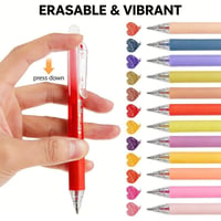 Colorful Quick-Dry Erasable Gel Pens