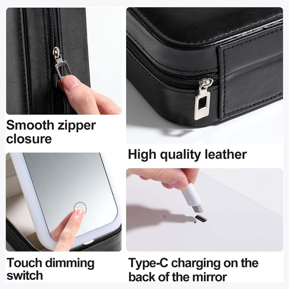 Multifunctional Portable Makeup Mirror Box