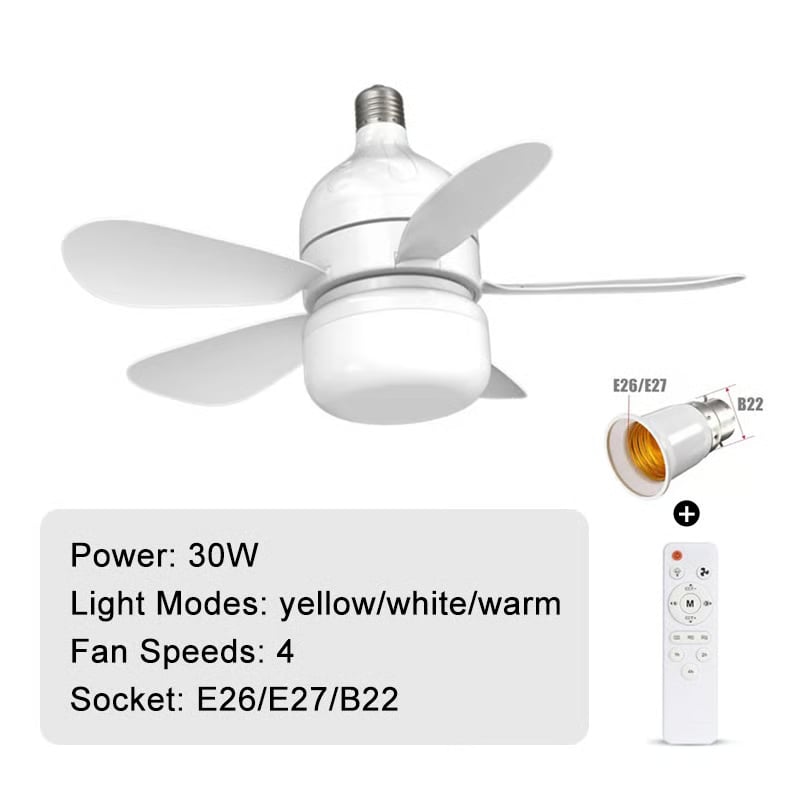 Ceiling Fan with LED Light