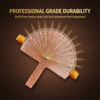 Handcrafted Wooden Precision Angle Finder