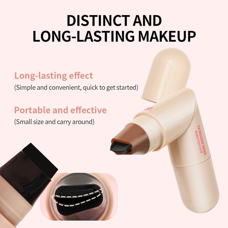 Dual-Head Design Rotierender Eyeliner-Stempelstift
