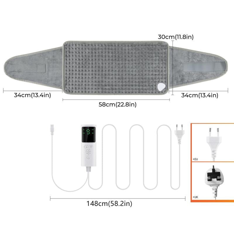 Multifunctional waist heating belt