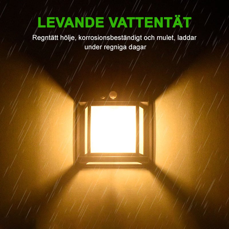 Solar Tungsten Vägglampa