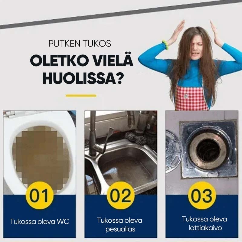 Allas- ja viemärinpuhdistaja