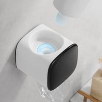 Wall-mounted toothpaste squeezer