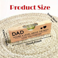 Wooden Spirit Level Bottle Opener for Dad