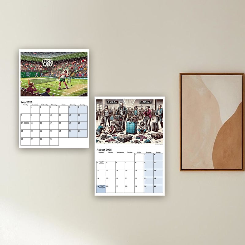 2025 F**k The Year Adult Calendar