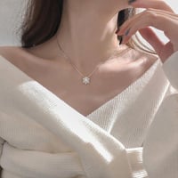 Glimmende Sneeuwvlok Ketting