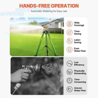 Sakerplus Telescopic Tripod Sprinkler