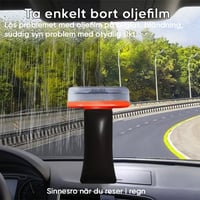Rengöringsborste för glasfilm