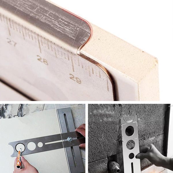 Stainless Steel Tile Hole Locator