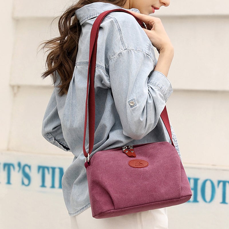 Canvas Crossbody Bag