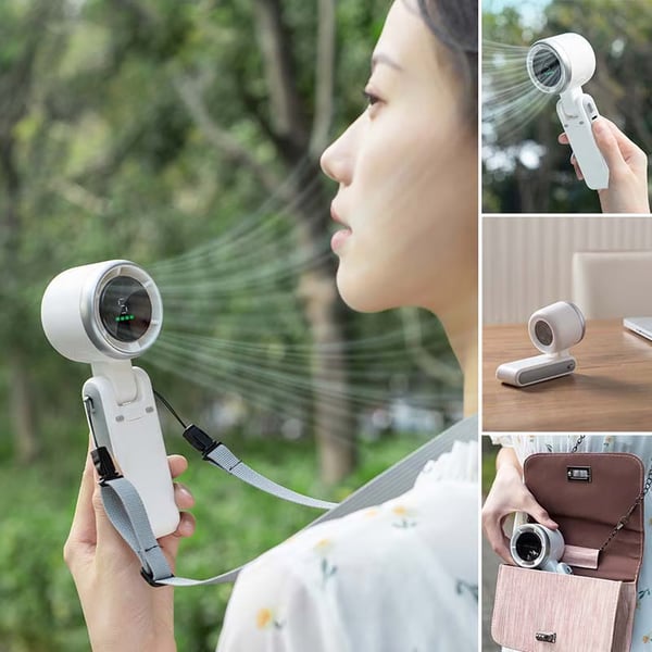 Sammenklappelig håndholdt højhastigheds turbine blæser