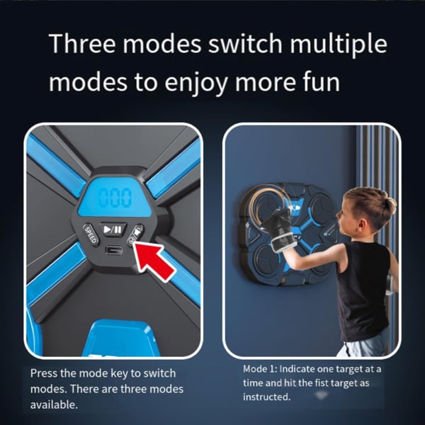 Sakerplus® Music Boxing Training Workout Machine