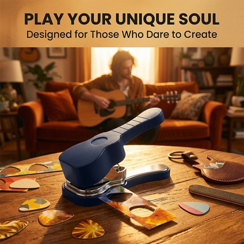 Guitar pick punch