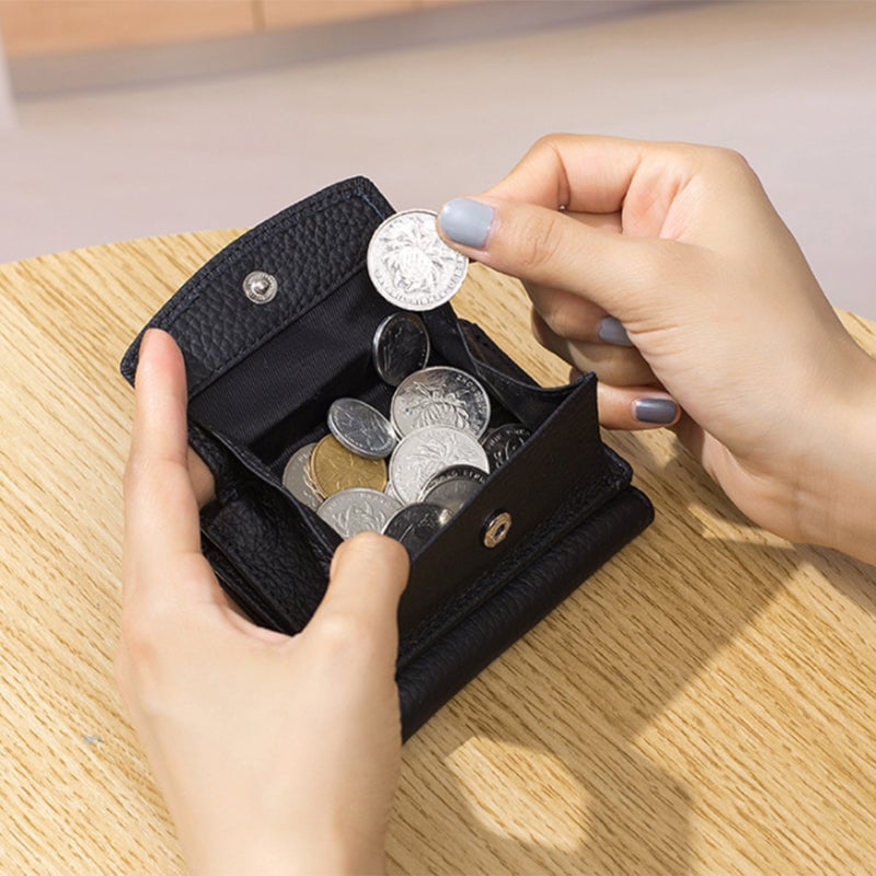 Opvouwbare korte portemonnee voor dames